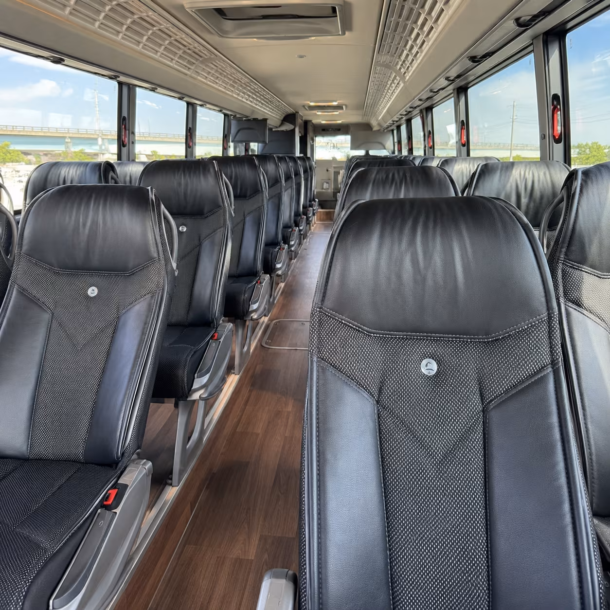 everett spacious charter bus rentals for everett winery tours