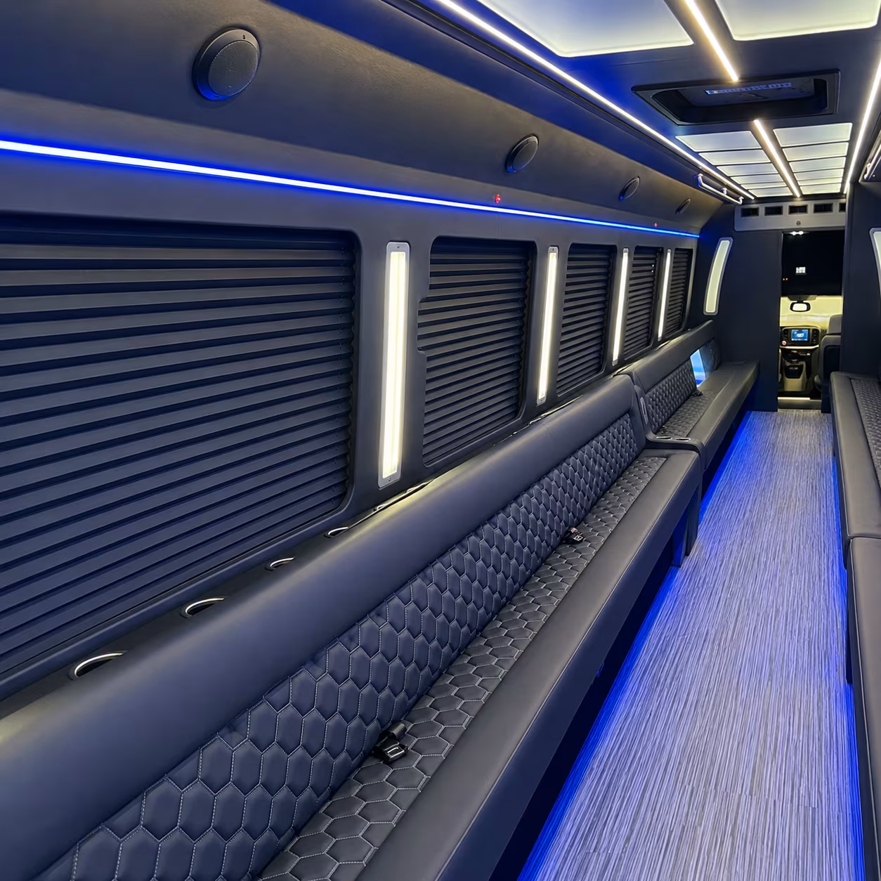 federal way party bus rentals inside
