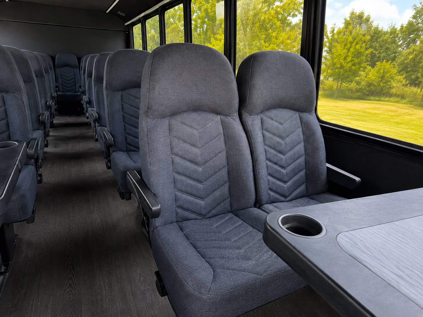 federal way religious group transportation onboard seating