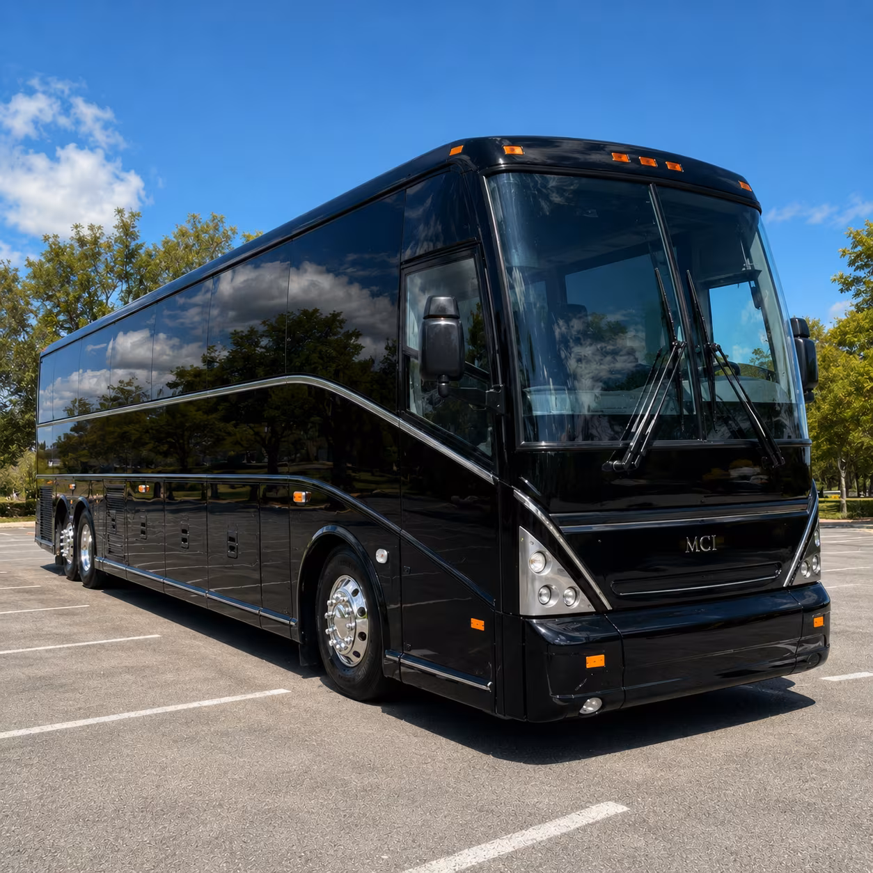 rather than splitting into cars ride together to portland on a federal way charter bus