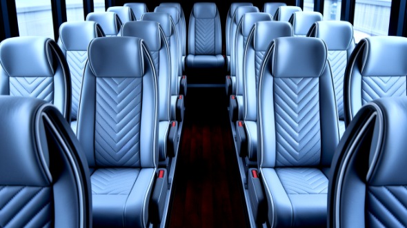 30 passenger minibus inside auburn