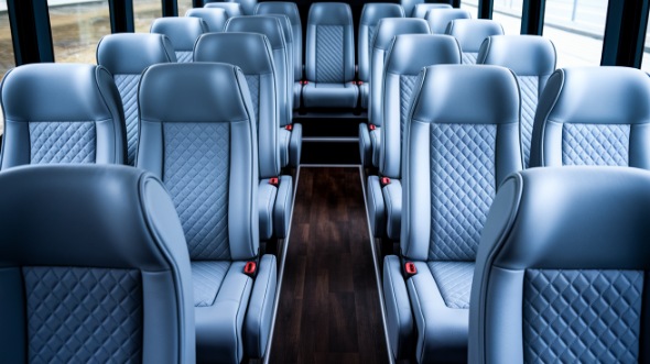 35 passenger minibus inside auburn