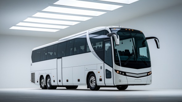 56 passenger charter bus auburn