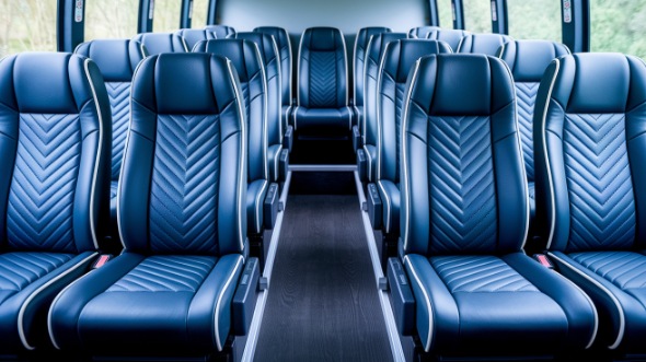 federal way 15 passenger minibus inside