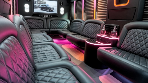 party bus rental inside auburn